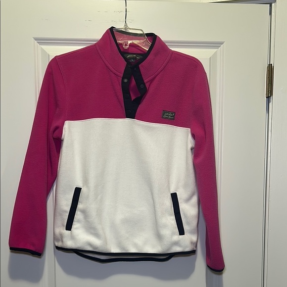 Eddie Bauer Pink and White Kids Jacket - Picture 1 of 3